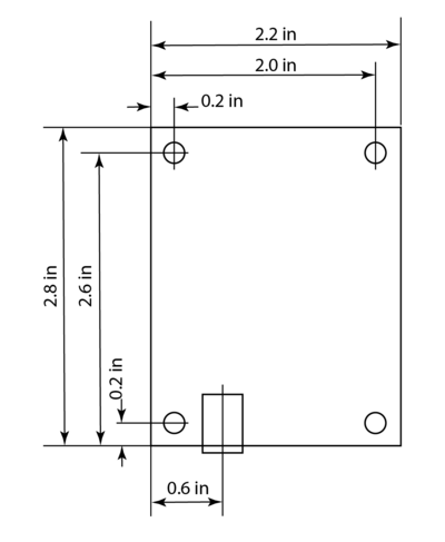 Fig 1: Mechanical Dimensions