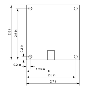Fig 1: Mechanical Dimensions