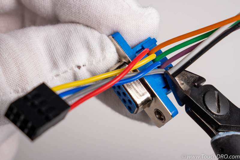 Cut off the unused wires as close to the connector body as you can Cut off the unused wires as close to the connector body as you can