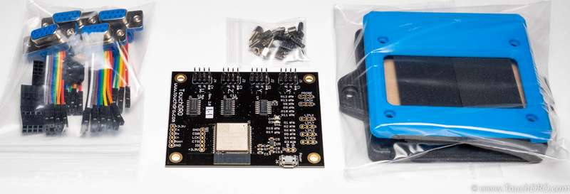 TouchDRO Deluxe Kit Contents TouchDRO Kit Contents