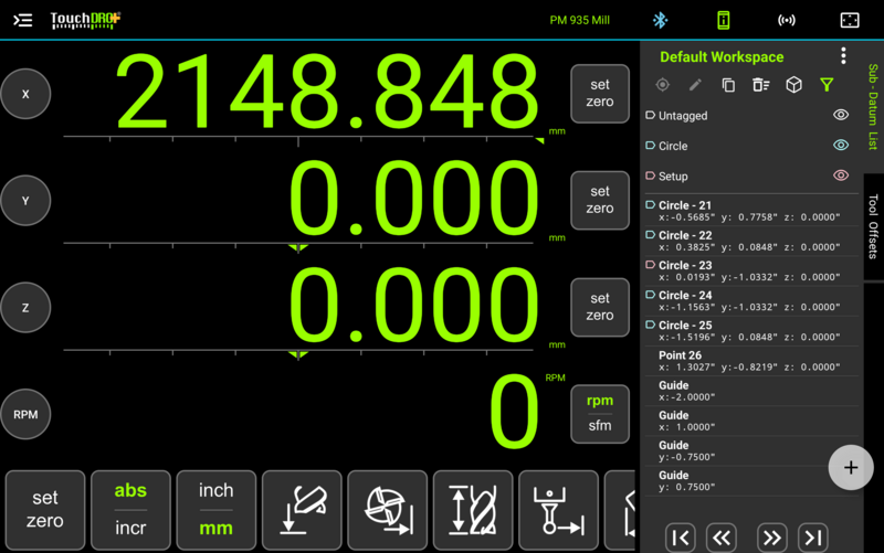 Fig. 6: The tag filter panel with every tag visible