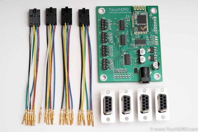 Plugging in the pin into female D-Sub connector