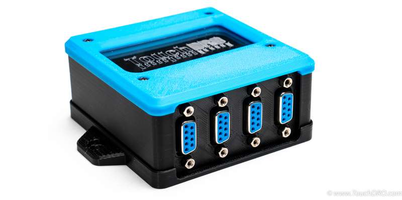 Fully assembled DRO adapter for Optical and Magnetic DRO Scales