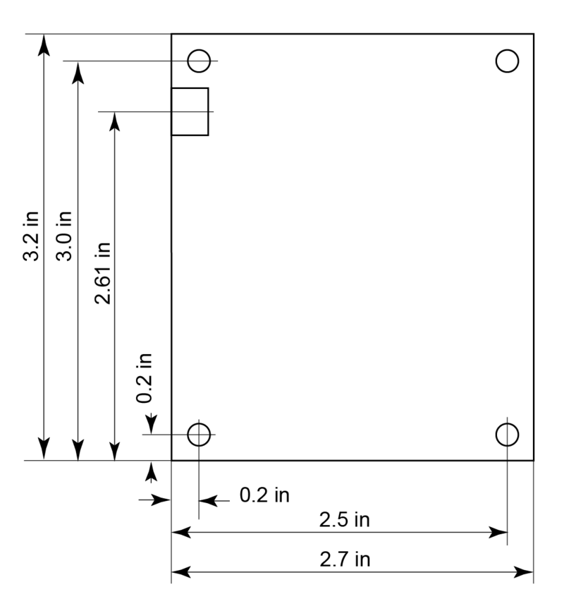 Fig 1: Mechanical Dimensions undefined
