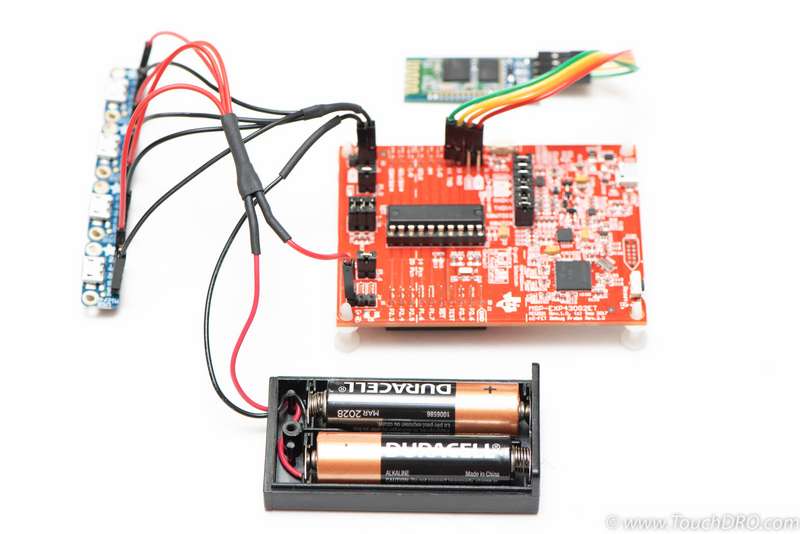 Battery Backup Harness Connected to the Launchpad Battery Backup Harness Connected to the Launchpad