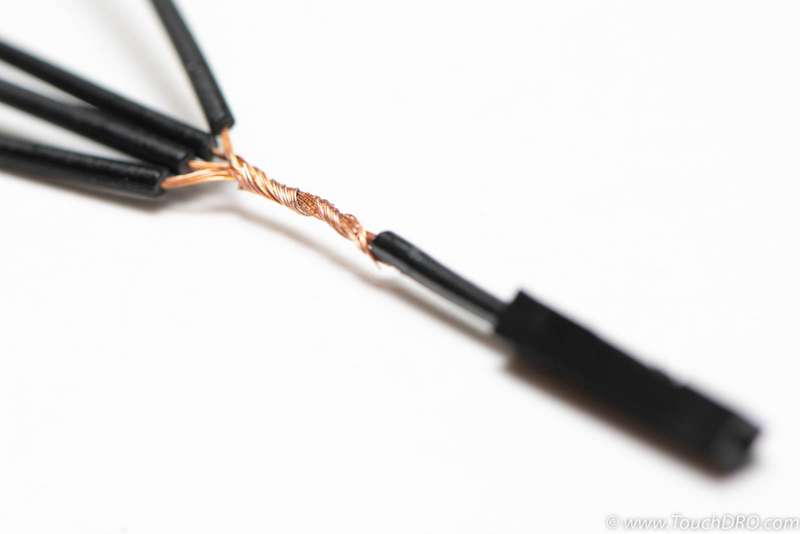 Twist the wires to make a reliable solder joint Twist the wires to make a reliable solder joint