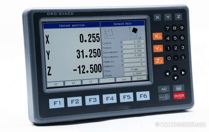 LCD based DRO is much more intuitive than 7-segment DRO LCD based DRO is much more intuitive than 7-segment DRO