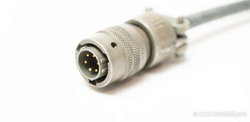 Anilam 6-pin twist-lock connector (Amphenol/Bendix PT06 type)